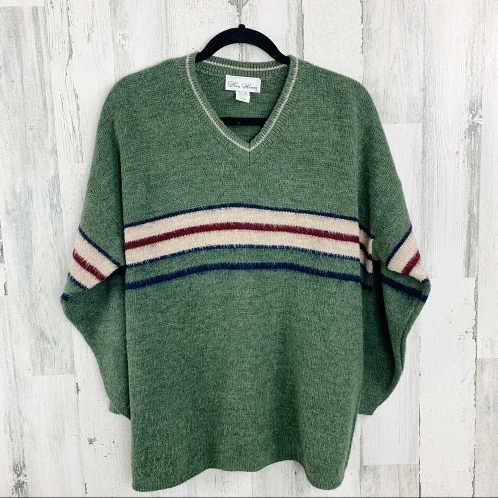 Knit Avenue 100% Acrylic Made In USA Size Large